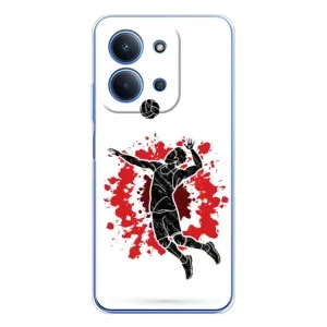 Чехлы с принтом Спортивная тематика для Xiaomi Poco C85 (Волейболист)