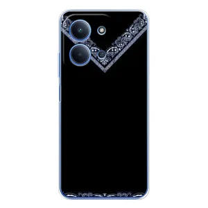 Силиконовый Чехол на Xiaomi Poco C85 (Воротник вышиванки)