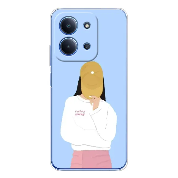 Чехол с рисунком «Желтая кепка» для Xiaomi Poco C85 Чехол с рисунком «Желтая кепка» для Xiaomi Poco C85
