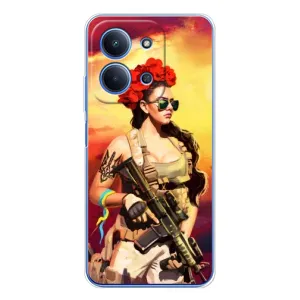 ЗСУ Чехлы (TPU) для Xiaomi Poco C85 (Женщина солдат)