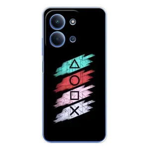 Чехол КИБЕРСПОРТ для Xiaomi Poco C85 (Значки Sony)