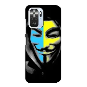 Чехол с Украинской символикой на Поко Ф3 (Анонимус патриот)