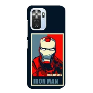 Чехол Супергерой Железный человек на Xiaomi POCO F3 (Art Iron man)
