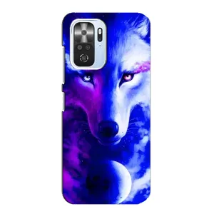 Чехол с Волком на Xiaomi POCO F3 (Арт-Волк)