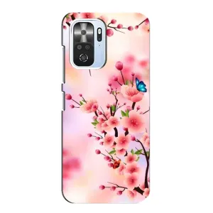 Чохол з картинкою Сакури на Xiaomi POCO F3 (Метелики на сакурі)