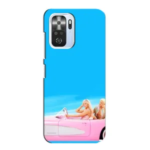 Силіконовый Чохол Барбі фільм на Xiaomi POCO F3 (Барбі і Кен)