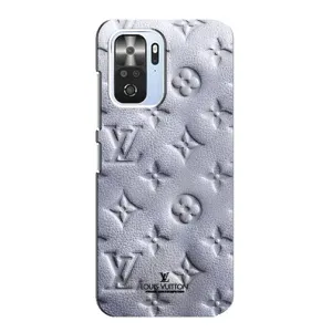 Текстурний Чохол Louis Vuitton для Поко Ф3 (Білий ЛВ)