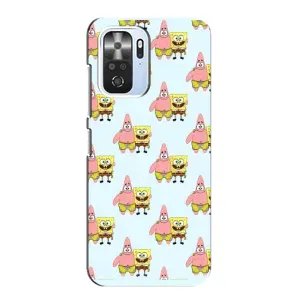 Чехлы с Патриком на Xiaomi POCO F3 (Боб и Патрик)