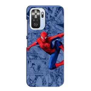 Силіконовий Чохол для Xiaomi POCO F3 (Людина павук)