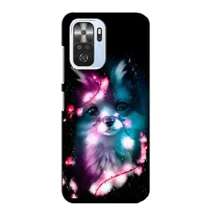 Чехол с Лисичкой для Xiaomi POCO F3 (Черная Лиса)