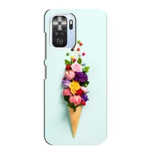 Чохли з тематикою "КВІТИ" на Xiaomi POCO F3 (Квітка-морозиво)