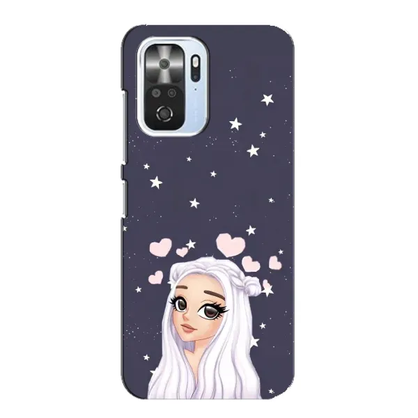 Чехол с рисунком «Девушка и сердечки» для Xiaomi POCO F3 Чехол с рисунком «Девушка и сердечки» для Xiaomi POCO F3