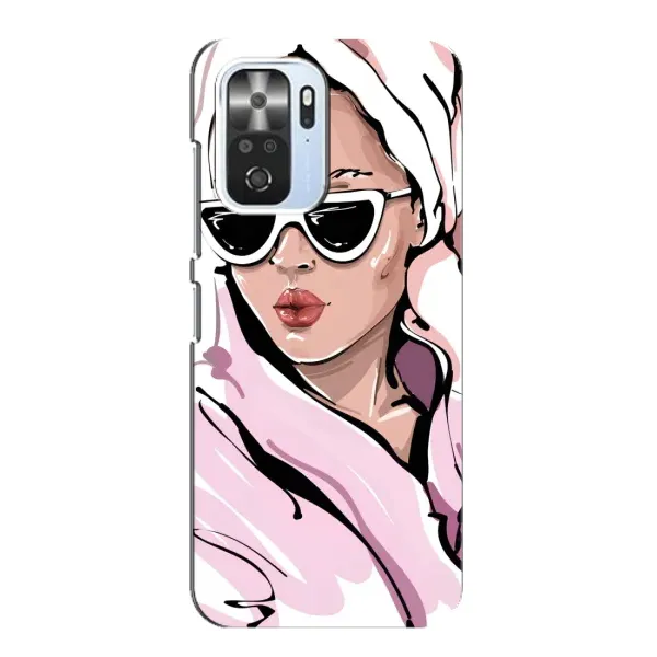 Чехол с рисунком «Девушка в халате» для Xiaomi POCO F3 Чехол с рисунком «Девушка в халате» для Xiaomi POCO F3