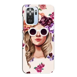 Чехол с картинкой Модные Девчонки Xiaomi POCO F3 (Девушка в очках)