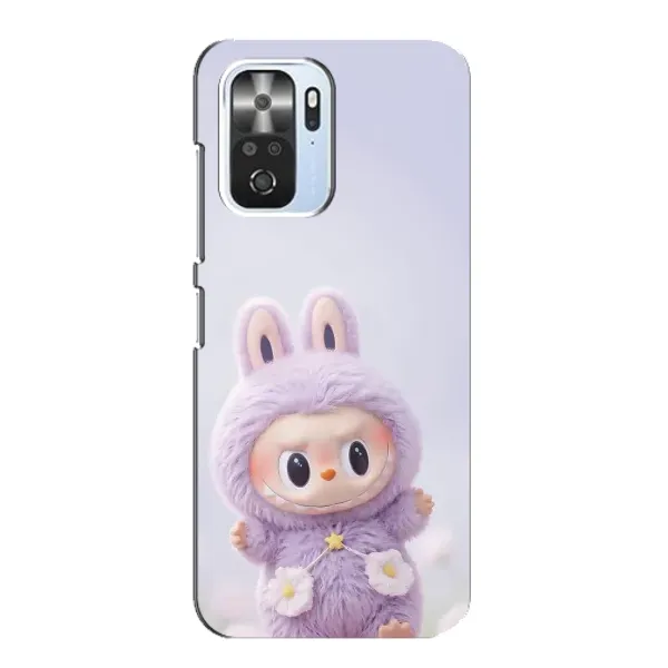 Чехол с рисунком «Фиолетовый Лабубу» для Xiaomi POCO F3