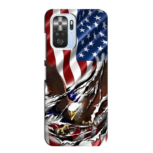 Чехол с рисунком «Флаг USA» для Xiaomi POCO F3 Чехол с рисунком «Флаг USA» для Xiaomi POCO F3