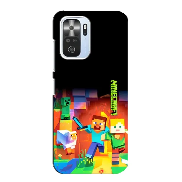 Чехол с рисунком «Герой Майнкрафт» для Xiaomi POCO F3 Чехол с рисунком «Герой Майнкрафт» для Xiaomi POCO F3