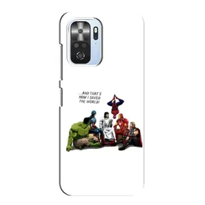 Чехлы для Xiaomi POCO F3 (Для Христиан) (Иисус супергерой)