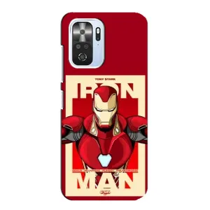 Чехол Супергерой Железный человек на Xiaomi POCO F3 (Iron man)