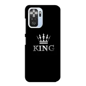 Чехол (Корона на чёрном фоне) для Поко Ф3 (KING)