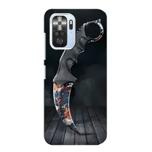 Чехол КИБЕРСПОРТ для Xiaomi POCO F3 (Кинжал КС ГО)