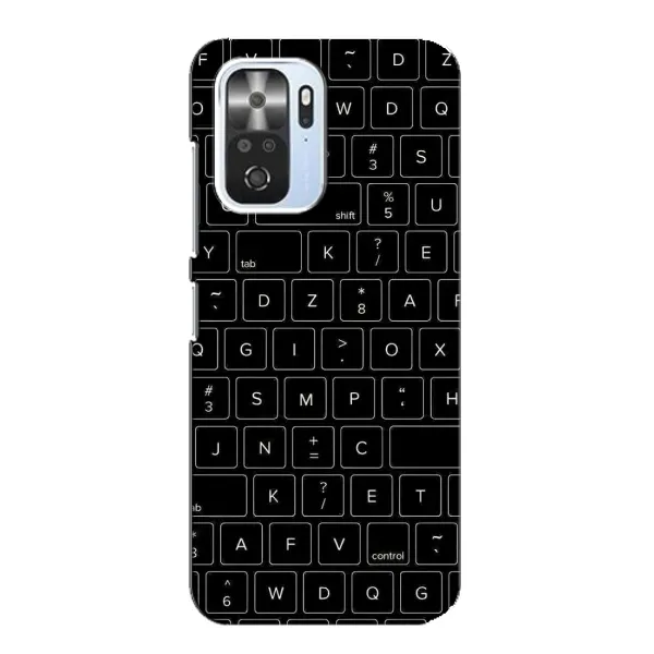 Чехол с рисунком «Клавиатура» для Xiaomi POCO F3 Чехол с рисунком «Клавиатура» для Xiaomi POCO F3