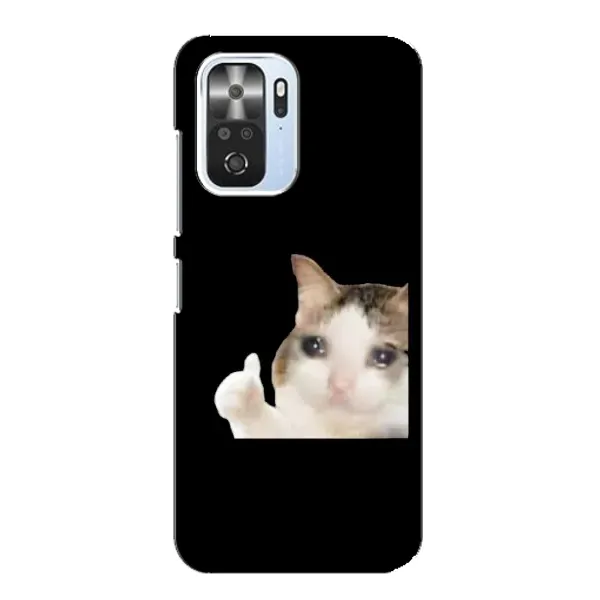 Чехол с рисунком «Кот в слезах» для Xiaomi POCO F3 Чехол с рисунком «Кот в слезах» для Xiaomi POCO F3