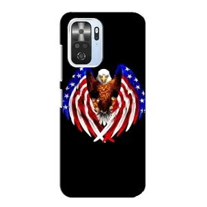 Чохол Прапор USA для Xiaomi POCO F3 (Крила США)