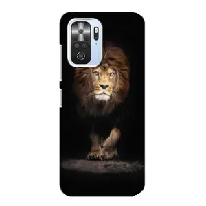 Чехол с картинкой на Xiaomi POCO F3 (Красивый Лев)