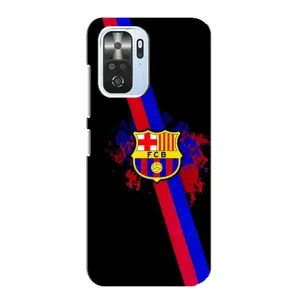 Чехол для Xiaomi POCO F3 (Барселона) (Лого Барсы)