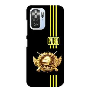 Чехол (TPU) с картинкой "Лого Пабг" на Поко Ф3 (Лого PUPG)