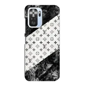 Чохол Стиль Louis Vuitton на Xiaomi POCO F3 (LV на білому)