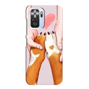 Чехол (ТПУ) Милые собачки для Xiaomi POCO F3 (Любовь к собакам)