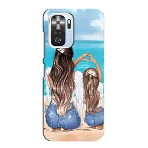 Чехлы для МАМЫ на Xiaomi POCO F3 (Мама и дочь)