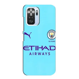 Силиконовые Чехлы принт Футбол на Xiaomi POCO F3 (Man City)