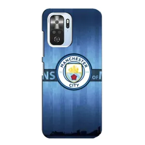 Силиконовые Чехлы принт Футбол на Xiaomi POCO F3 (ManCity)