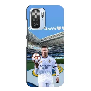 Чехол (TPU) с Футболистом на Xiaomi POCO F3 (Mbappe Real)