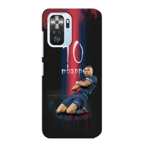Чехол (TPU) с Футболистом на Xiaomi POCO F3 (MBAPPE 10)