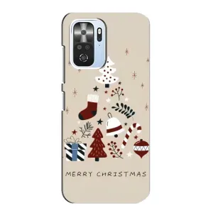 Чехол Санта Клаус для Xiaomi POCO F3 (Merry Christmas)