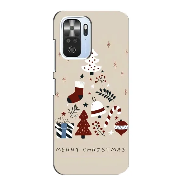 Чехол с рисунком «Merry Christmas» для Xiaomi POCO F3