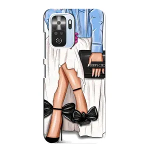 Силиконовый Чехол на Xiaomi POCO F3 с картинкой Стильных Девушек (Мода)