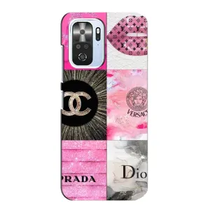 Чехол (Dior, Prada, YSL, Chanel) для Xiaomi POCO F3 (Модница)