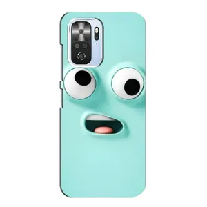 Силиконовые Чехлы (смешные стикеры) для Xiaomi POCO F3 (Забавное мятное лицо)