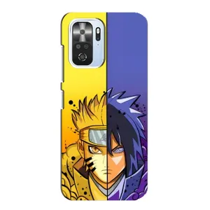 Купить Чехлы на телефон с принтом Anime для Xiaomi POCO F3 (Naruto Vs Sasuke)