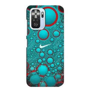 Силіконовый Чохол на Xiaomi POCO F3 з картинкою НАЙК (Найк зелений)