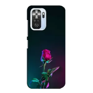 Чохли з принтом Троянд для Xiaomi POCO F3 (Нічна троянда)