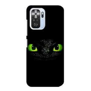 Чехол дракон Беззубик для Xiaomi POCO F3 (Глаза Беззубика)