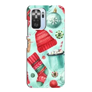 Чехол Санта Клаус для Xiaomi POCO F3 (Одежда)