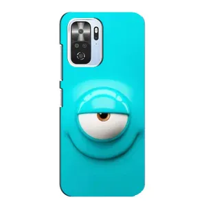 Силиконовые Чехлы (смешные стикеры) для Xiaomi POCO F3 (Одноглазик)