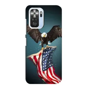 Чохол Прапор USA для Xiaomi POCO F3 (Орел і прапор)